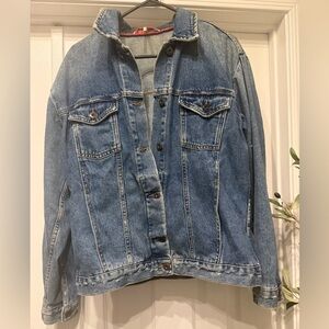 Free People Ramona Trucker Denim Jean Jacket XS